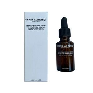 Grown Alchemist Instant Smoothing Serum‎ Anti-Aging Hydrating 0.84 fl oz